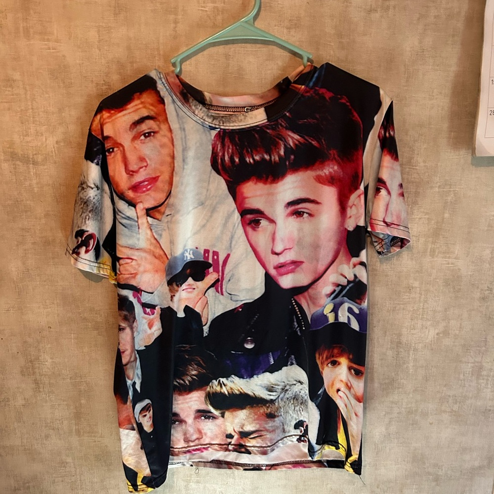 Graphic T-Shirt with Celebrity Print